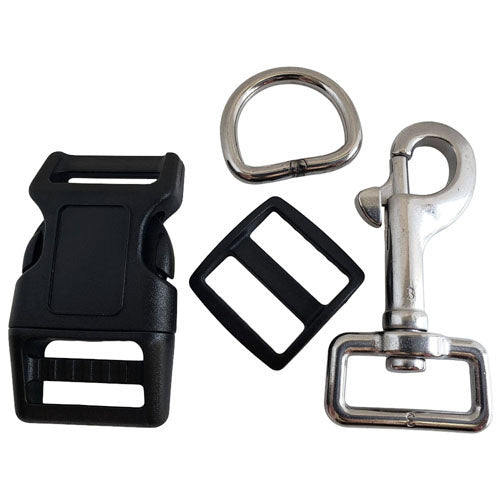 Buy 2 Get 3rd Free 1 Dog Collar Leash Hardware Kit 4pcs