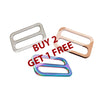 Buy 2 Get 3rd Free: Slider Tri-Glide BUCKLES (10-Pack)