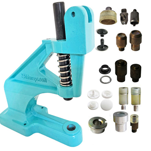 Professional Snap Rivet Grommet Press Machine for Key Fobs Snap