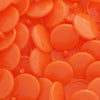 KAM Plastic Snaps Size 20 Extra Long Prong Snap Fasteners B55 Orange