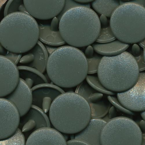 KAM Plastic Snaps Snap Fasteners Size 20 ST5 B9 Olive Gray Matte