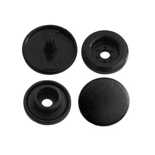 Glossy Plastic Snaps Fastener Press Studs Snap Buttons for