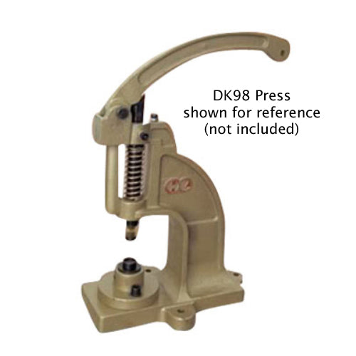 DK93 Table Press Dies for Plastic Snaps (Professional Grade