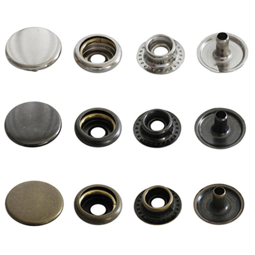 Utility Spring Metal Snaps Dies Sets12.5mm,15mmsnap Button Mould Heavy Duty Snap  Button Kit Metal Snap Button Snap Fasteners Button Mold 