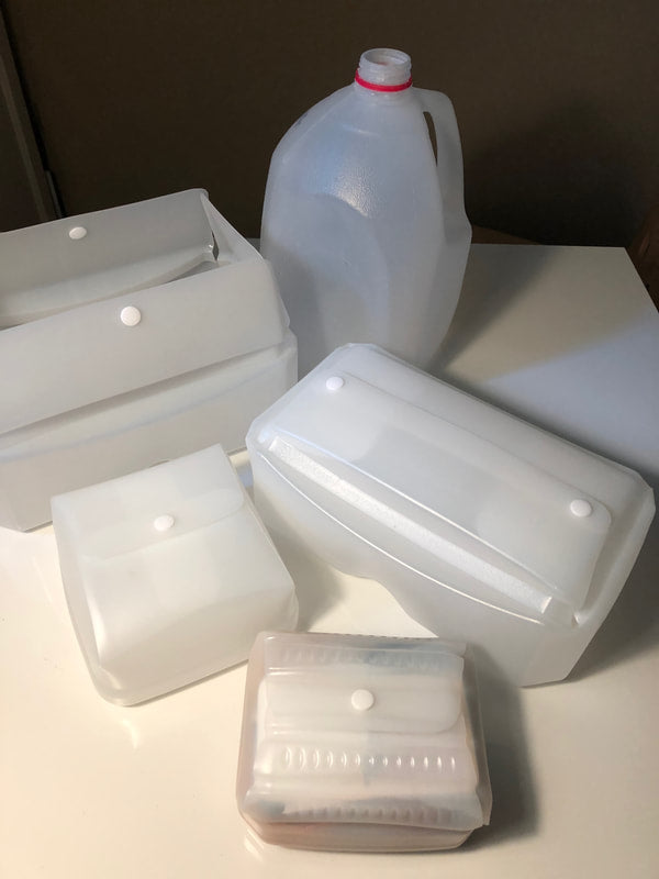 How to Make Storage Boxes from Used Plastic Milk Jugs (Tutorial)