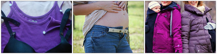 Easy DIY KAM Snaps Projects for Pregnant or Nursing Mamas
