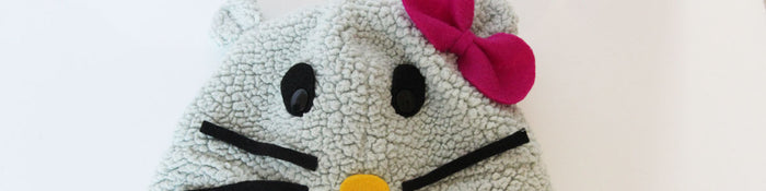 DIY Hello Kitty Toddler Hat with KAM Snap Fasteners (Easy No-Sew Tutorial)