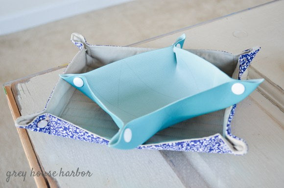 How To Make a Basket Snap Tray (Tutorial)