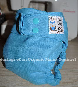 KAM plastic snap cloth AI2 baby diaper with removable insert tutorial