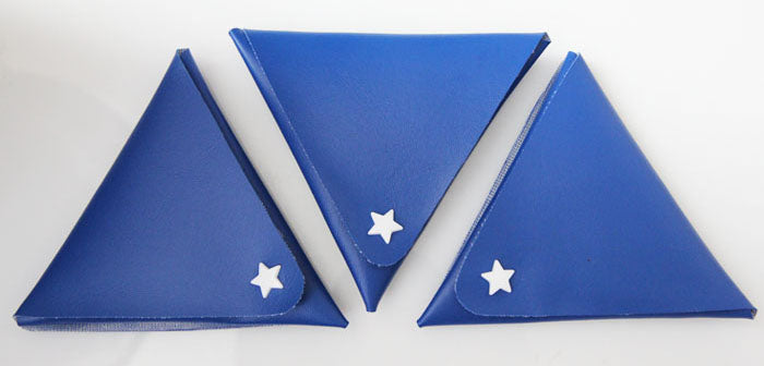 KAM snap fasteners Origami Triangle Coin Purse No