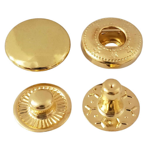 Brass Snaps for Clothing • Fashion Snaps • Fabric Snap Buttons