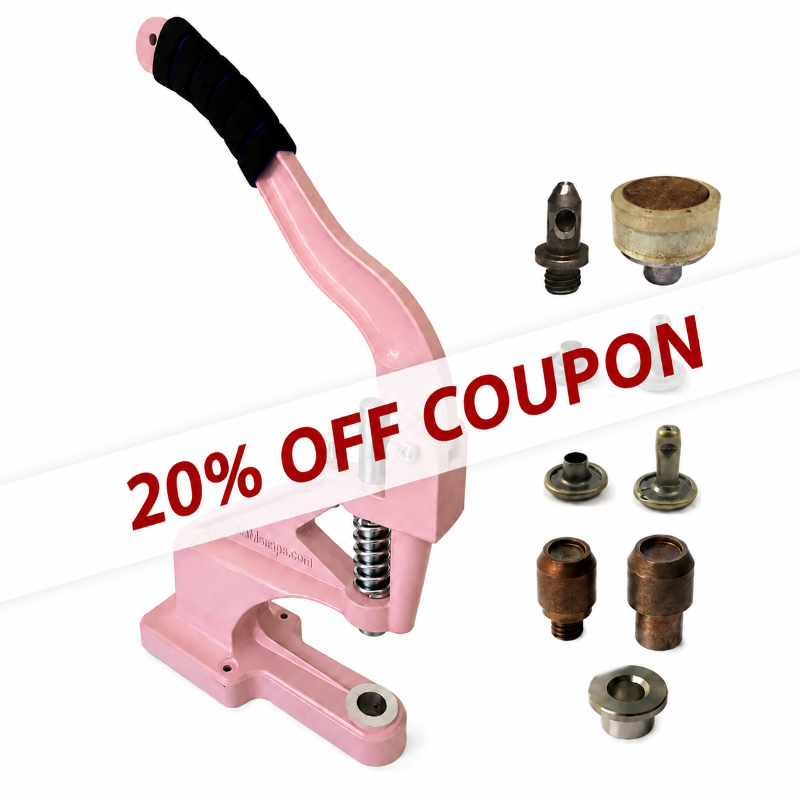 SCUFFED Pink DK93 Rivet Press Bundle *FINAL SALE*