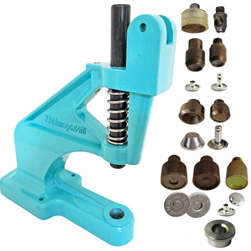 Rivet, Purse Feet & Magnetic Snap Press Bundle for BAG-MAKING