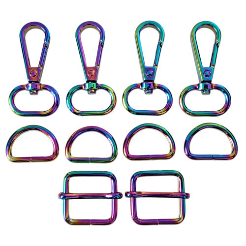 3/4" Bag-Making Strap Hardware Sets (10pcs)