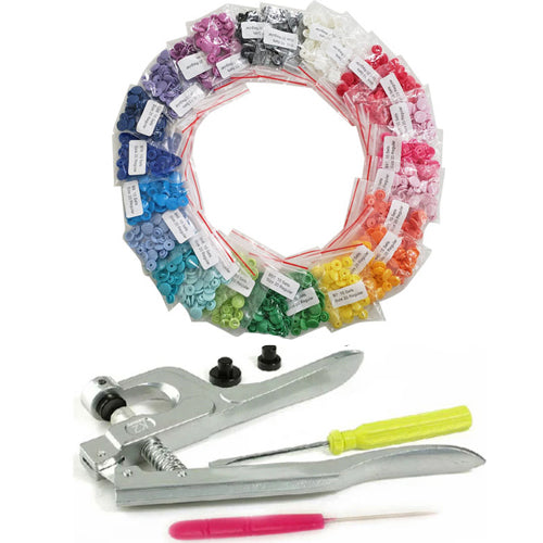 K1 Basic Pliers & Plastic Snaps Starter Kit