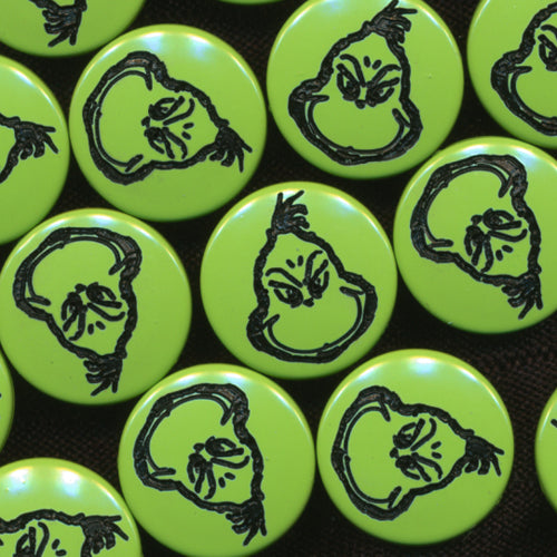 Two-Toned Engraved Mean Green One