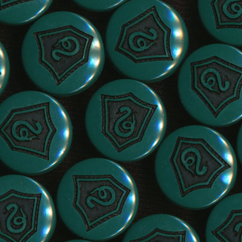 Two-Toned Engraved Wizard Snake (B31 Hunter Green)