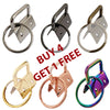 Key Fob Hardware / Bag Strap Ends with Split Rings (10-Pack)