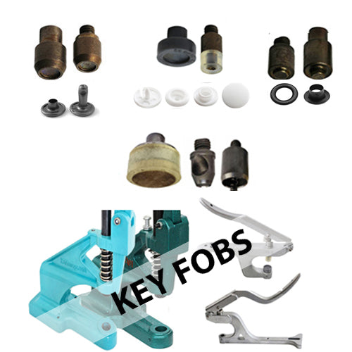 Snap, Rivet & Grommet Press Bundle for KEY FOBS / SNAP TABS