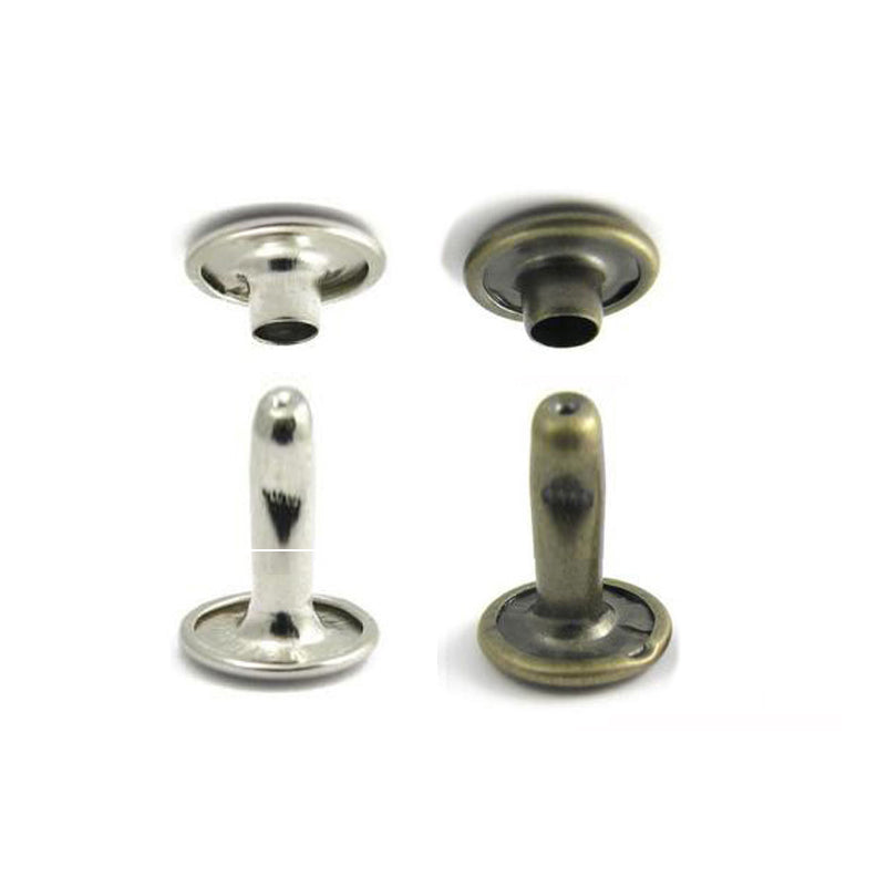 EXTRA LONG 6mm Double Cap Rivets (50 Sets) - KAMsnaps®