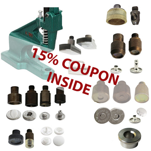 Oklaroots Rivet, Snap, Key Fob Press Bundle