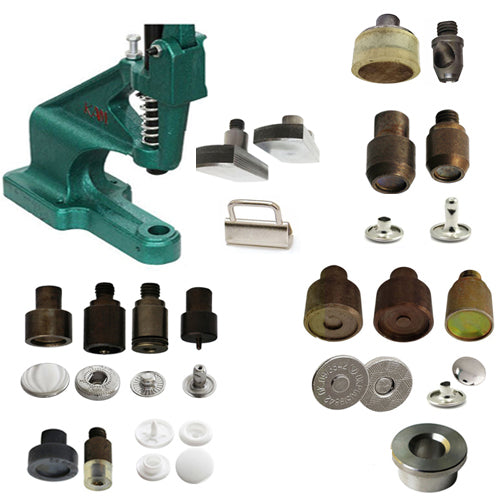 Oklaroots Rivet, Snap, Key Fob Press Bundle