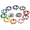 Size 16 OPEN-RING Snaps Multi-Color Pack (250 Sets)