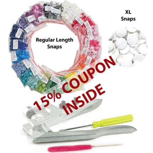 MAISIE MOO Basic Pliers & Plastic Snaps Starter Bundle