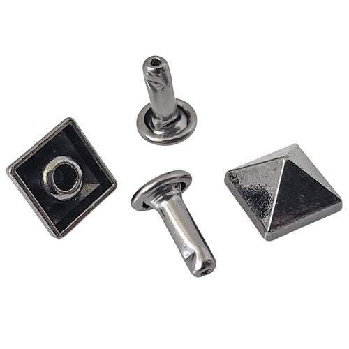 Titanium Pyramid Rivets Pyramid Rivets (50 Sets) - KAMsnaps®