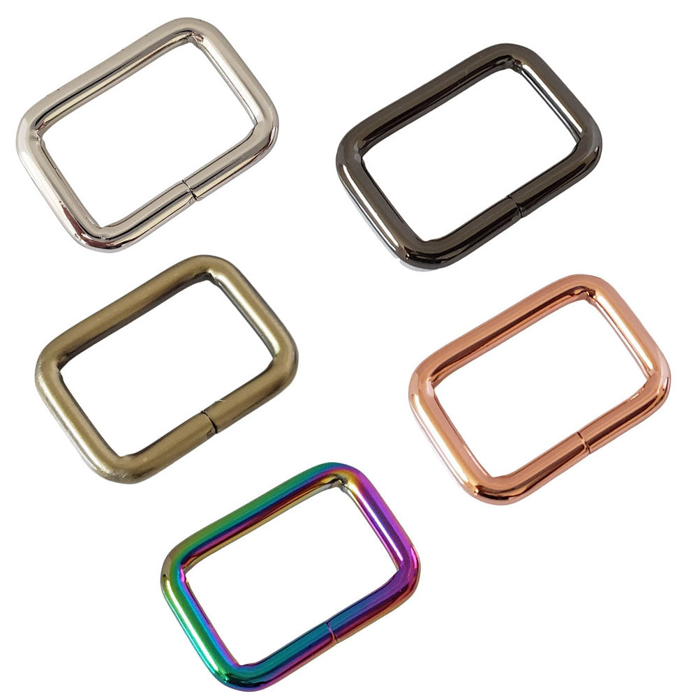 1" Rectangle Rings (10-Pack)