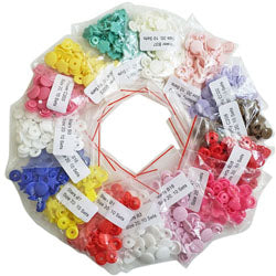 *Multi-Shapes* Snaps (150 Sets)