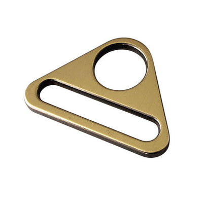 Triangle Rings Bag Hardware - 1 - 2/Pack - Antique Brass