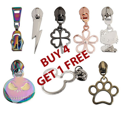 Buy 4 Get 5th Free: #5 Zipper Pulls