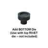 KX Die for Mouse Rivets  (15mm Plastic Bottom Die Only)