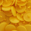KAM Plastic Snaps Size 20 Extra Long Prong Snap Sets B10 Sunset Yellow