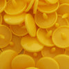 KAM Plastic Snaps Button Snap Fasteners Size 20 Sets B10 Sunset Yellow