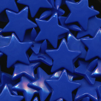 KAM Plastic Snaps Star Shaped Stars Shapes Size 20 Sets B16 Royal Blue