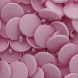KAM Plastic Snaps Size 20 Extra Long Prong Fasteners B18 Pastel Pink