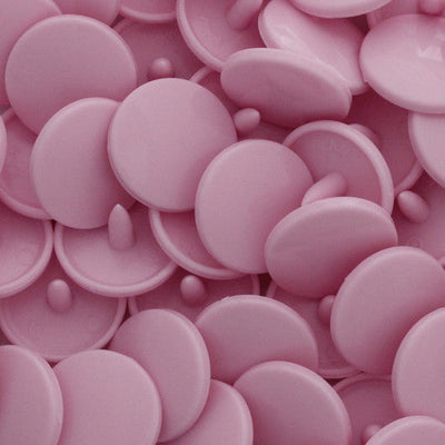 KAM Plastic Snaps Button Snap Fasteners Size 20 Sets B18 Pastel Pink