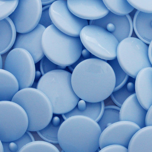 KAM Plastic Snaps Button Snap Fasteners Size 20 Sets B20 Pastel Blue
