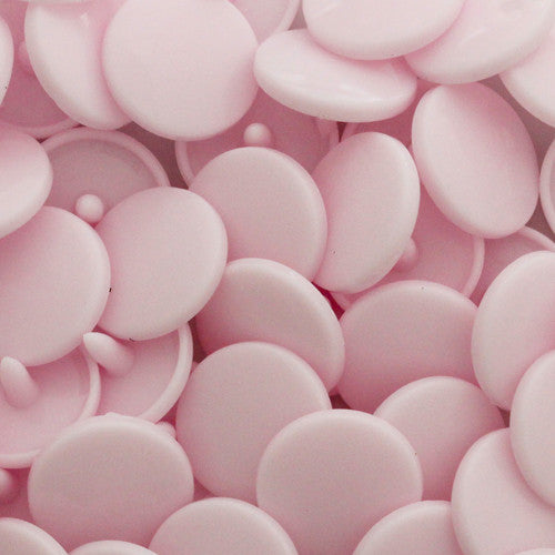 KAM Plastic Snaps Size 20 Parts Caps Sockets Studs B21 Pale Pink