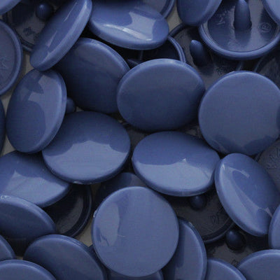KAM Plastic Snaps Button Snap Fasteners Size 20 Sets B32 Denim Blue