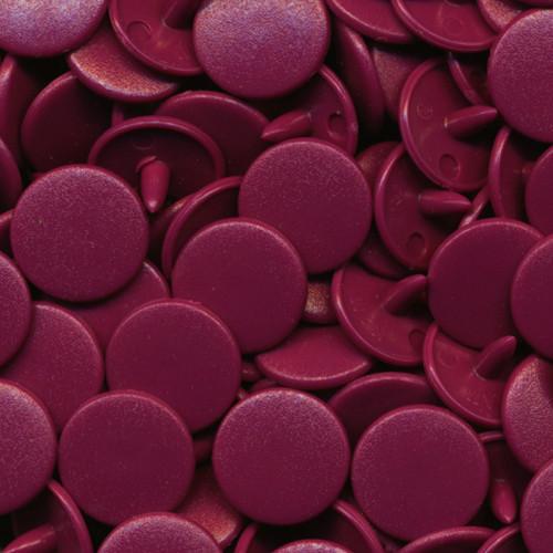 KAM Plastic Snaps Snap Fasteners Matte Size 20 Regular B34 Plum Purple