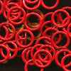 Size 16 Open-Ring Snaps - B38 Red (25 Sets)