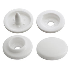 KAM Plastic Snaps Size 20 Extra Long Prong Snap Fasteners B3 White -  KAMsnaps®