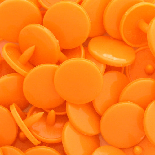 KAM Plastic Snaps Size 20 Parts Caps Sockets Studs B40 Pumpkin