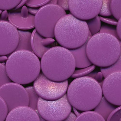 KAM Plastic Snaps Snap Fasteners Size 20 Regular Sets B41 Violet
