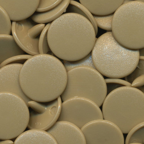 KAM Fabric Clothing Snaps Size 16 Commercial Grade Matte B42 Dark Tan