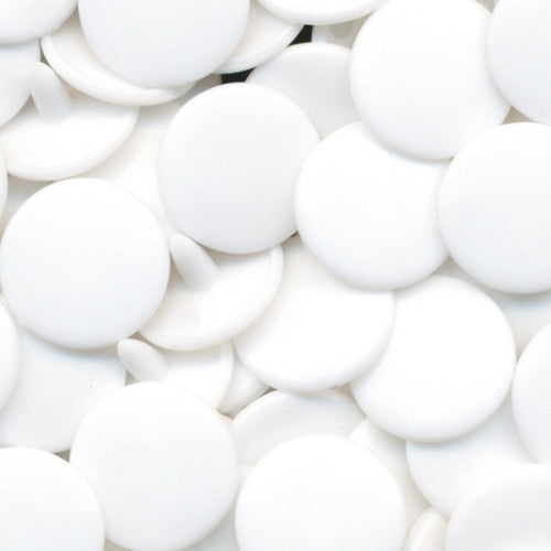 KAM Plastic Snaps Size 16 CPSIA Compliant Lead Tested B43 Pearly White