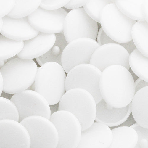 KAM Plastic Snaps Size 20 CPSIA Compliant Lead Tested B43 Pearly White